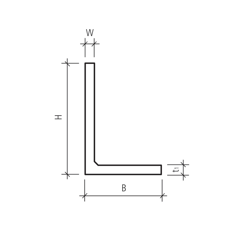 GRANDE Winkelplatten mit Nut und Kamm