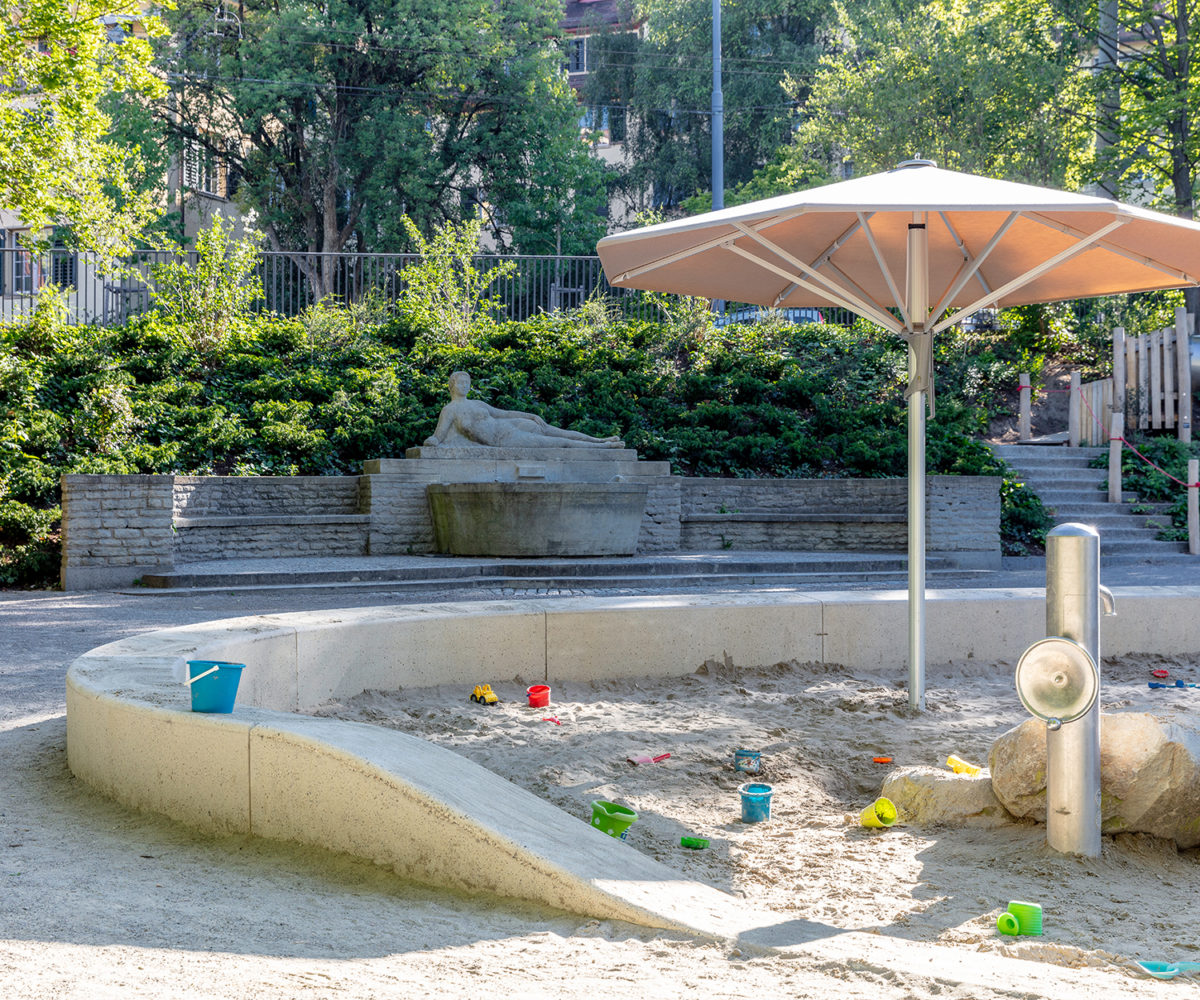 Parkanlage Stolzewiese Zürich - Landschaftsarchitekt Ryffel und Ryffel Uster