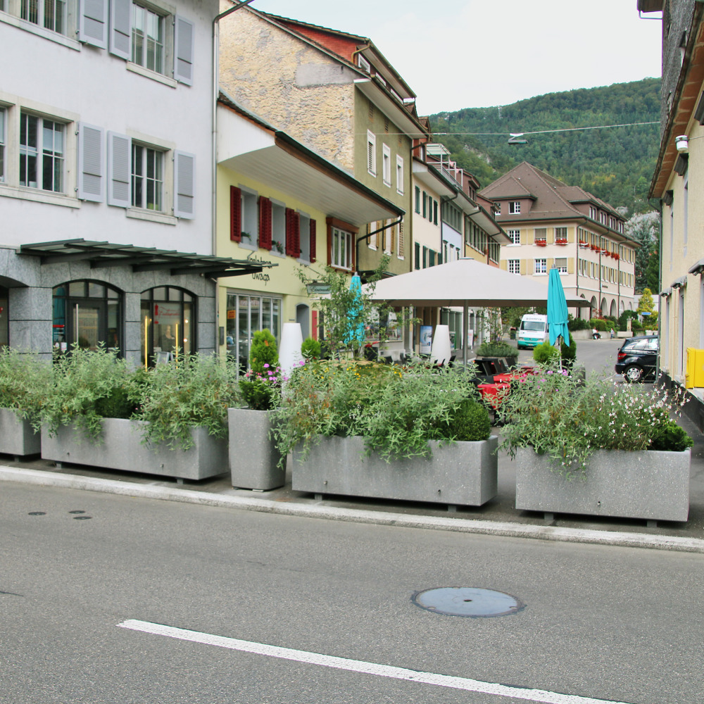 PARCO® Pflanzentröge glatt