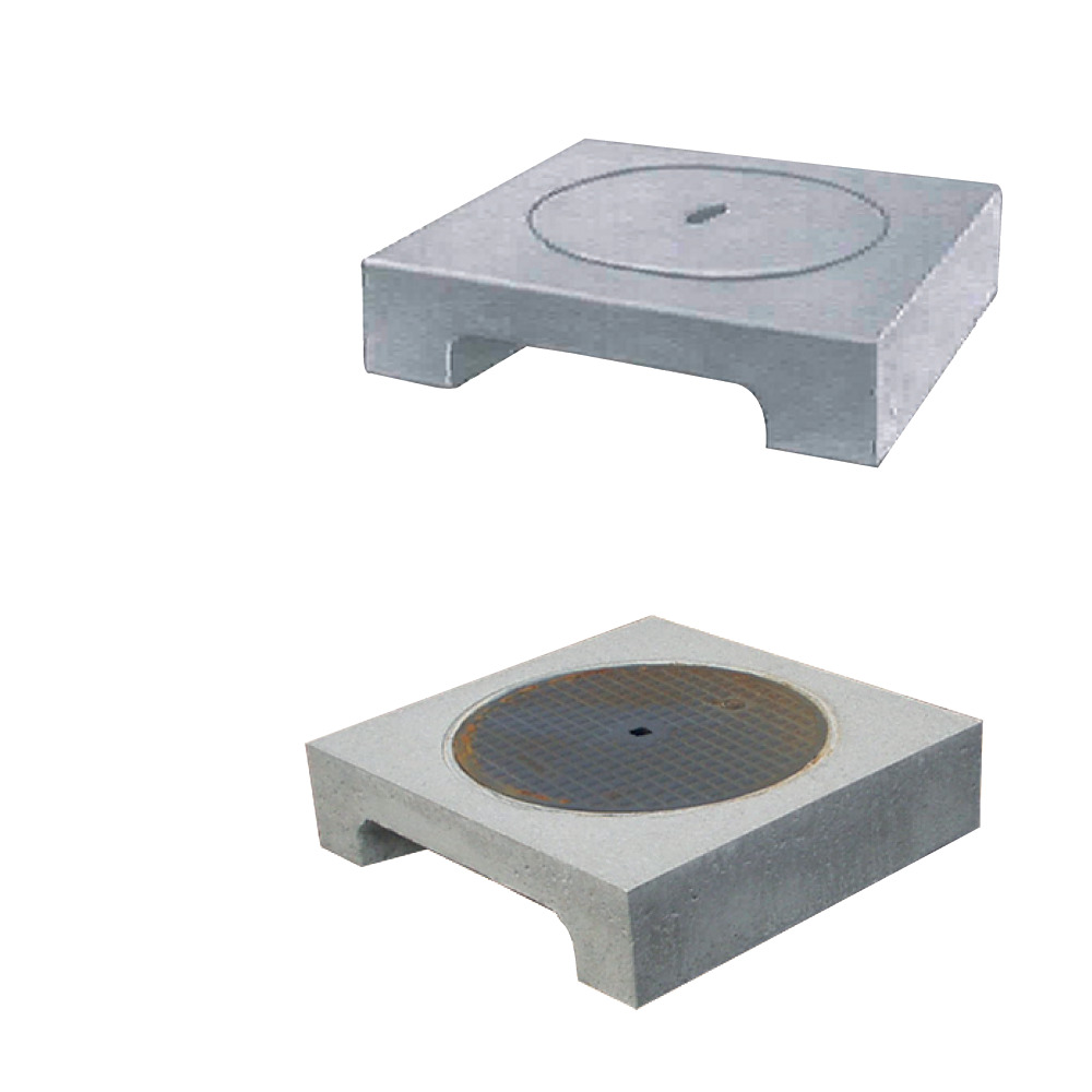 Schachtabdeckung mit Einlauf Kanton Waadt