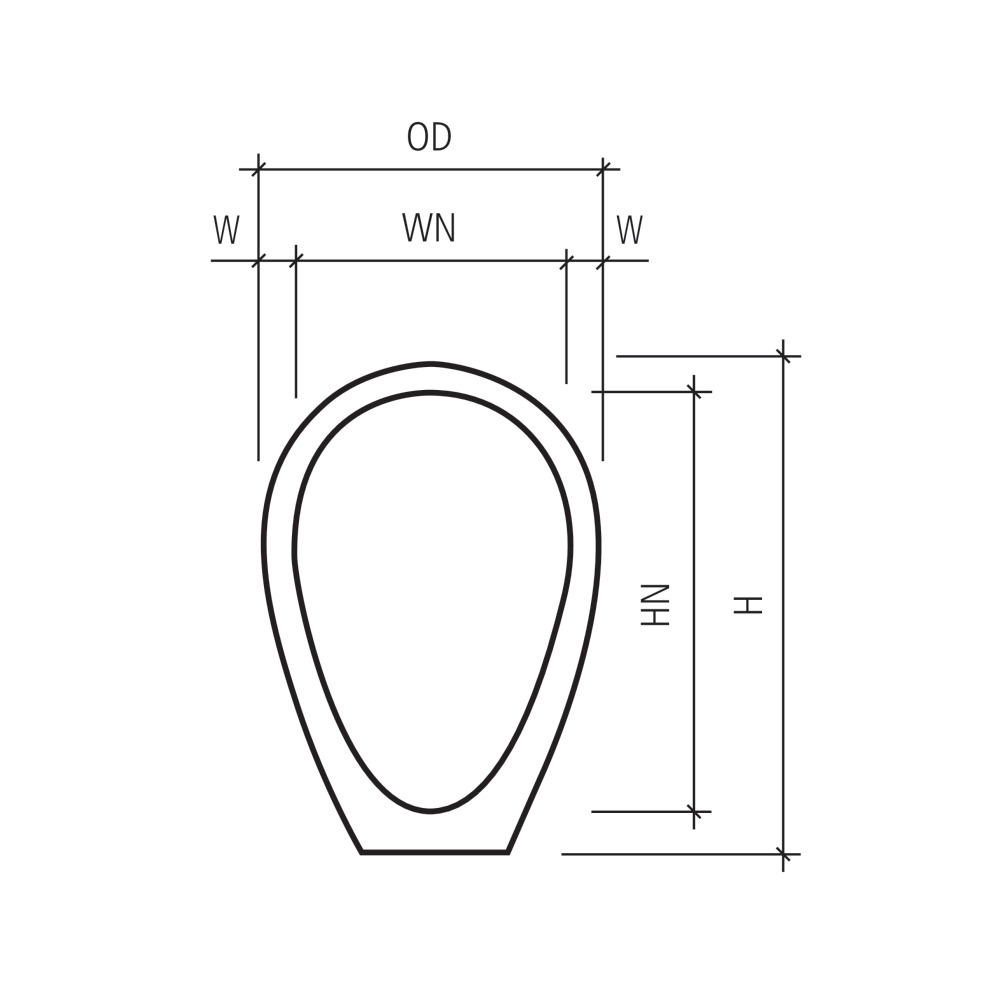 Betoneiformrohre unbewehrt