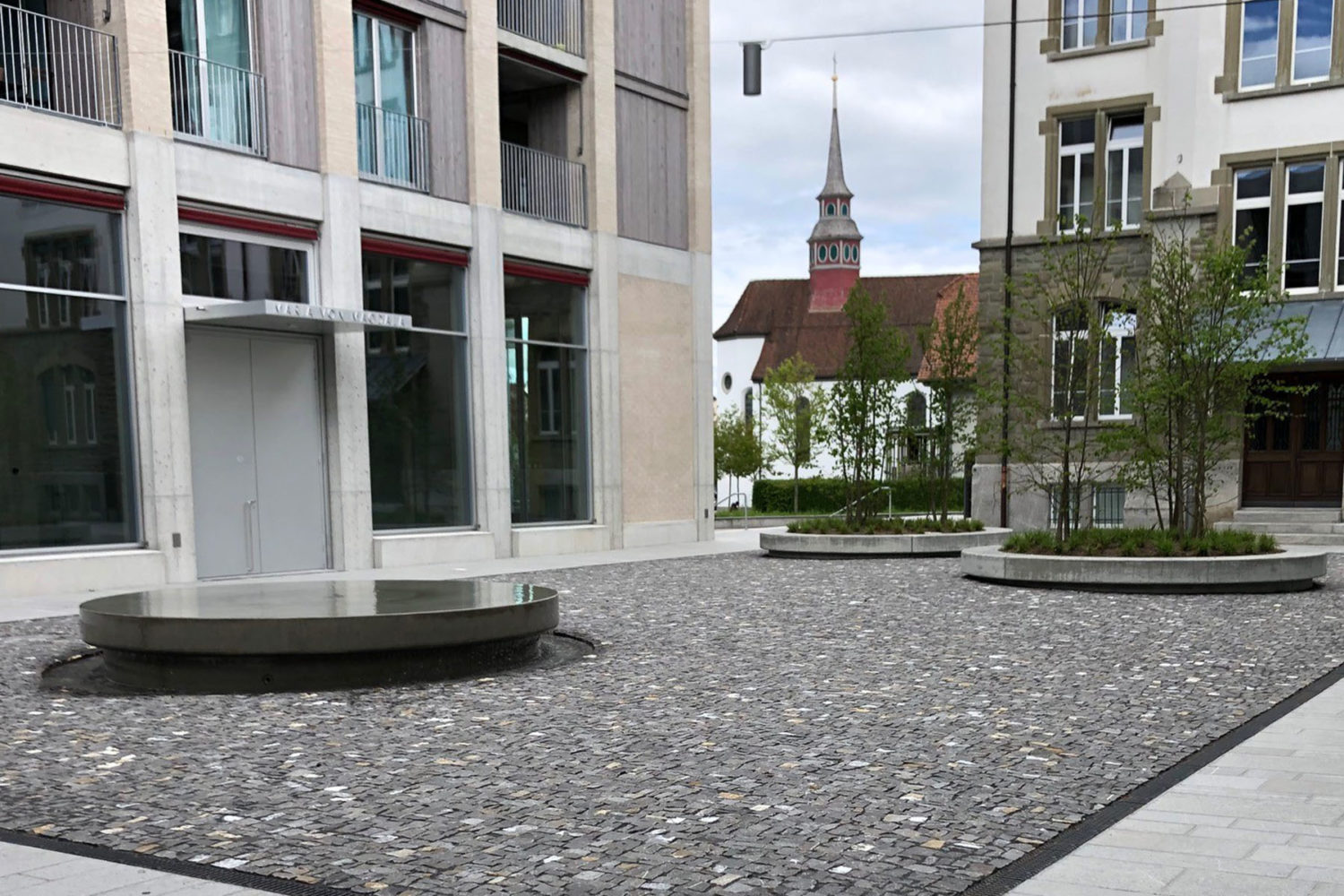 Betonbrunnen