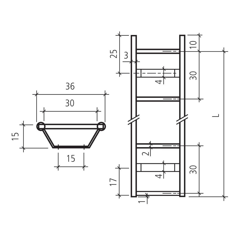 CORSCAL® Edelstahlleitern