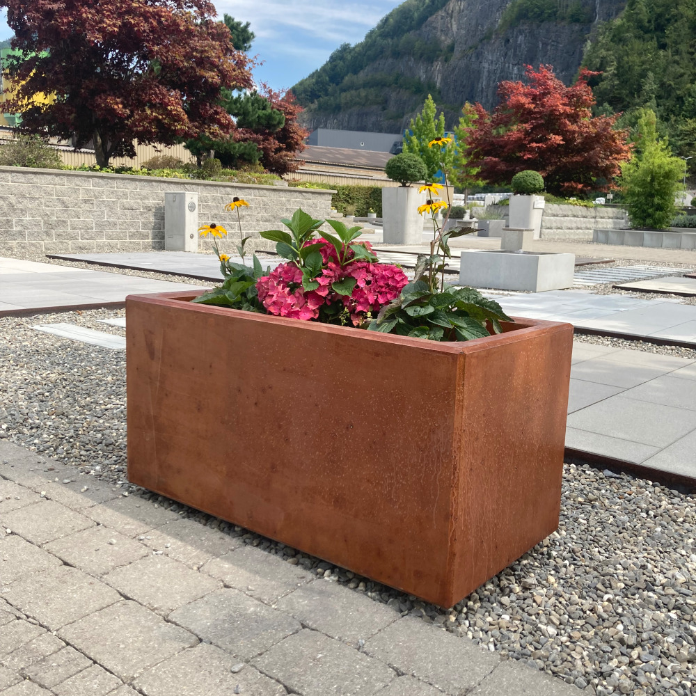FERRO CONCRETE® Pflanzentröge rechteckig glatt