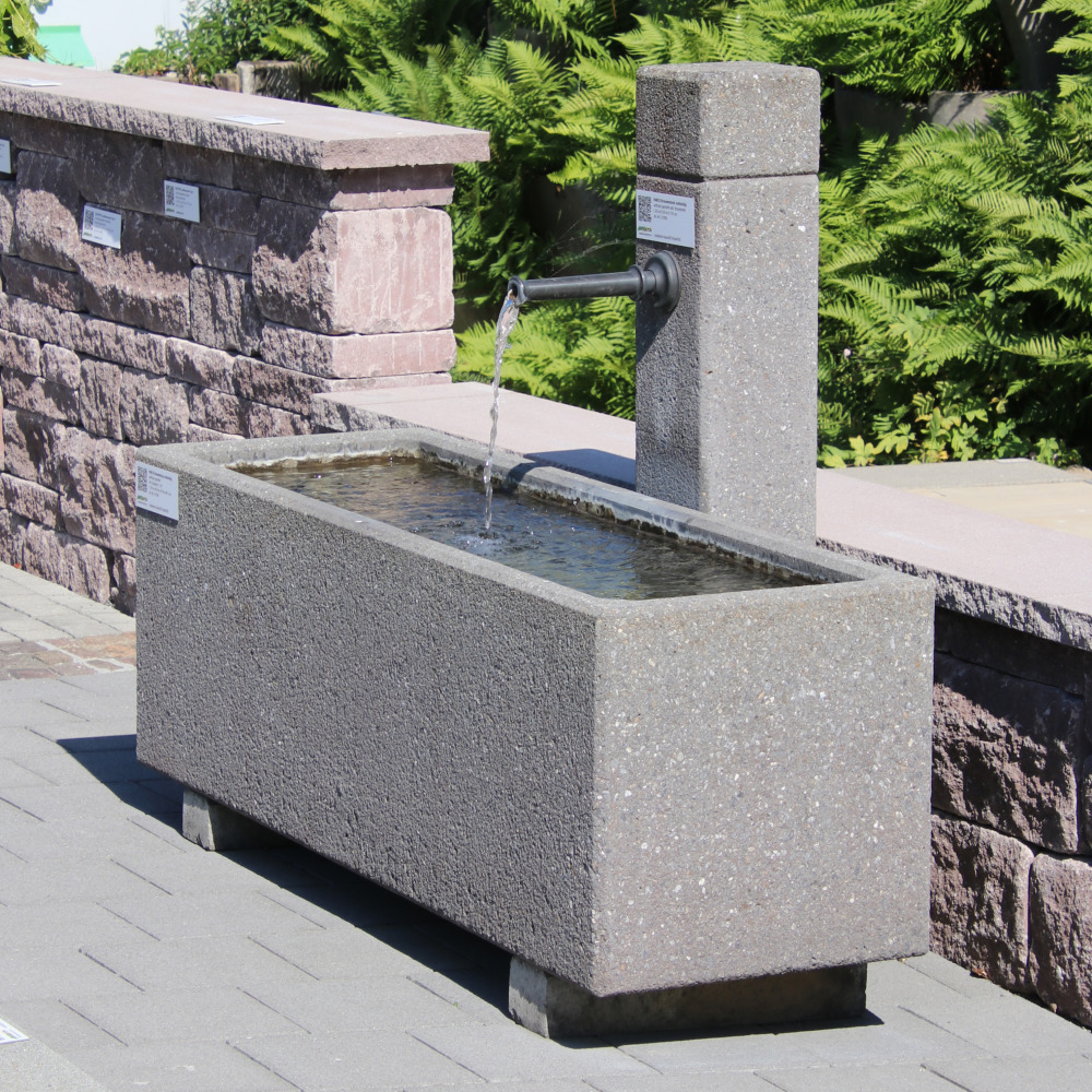 PARCO® Brunnentröge rechteckig gestrahlt