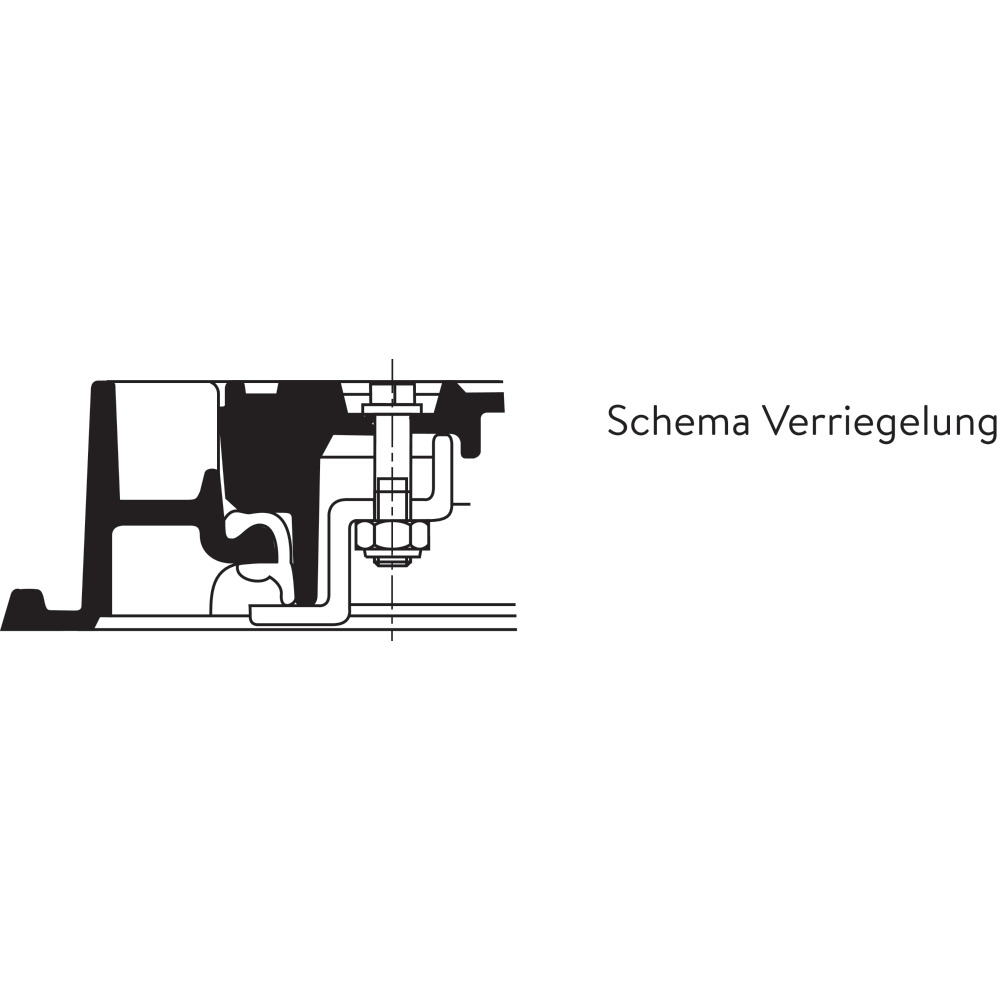 PAMREX Gussdeckel mit Betonrahmen