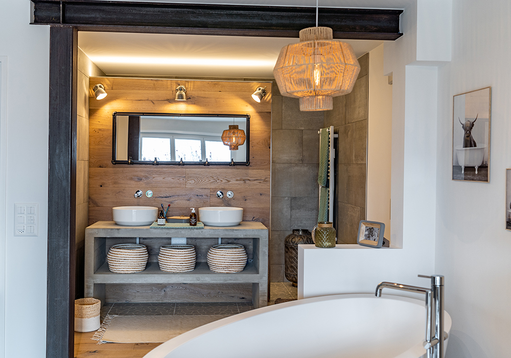 Betonwaschtisch Badezimmer