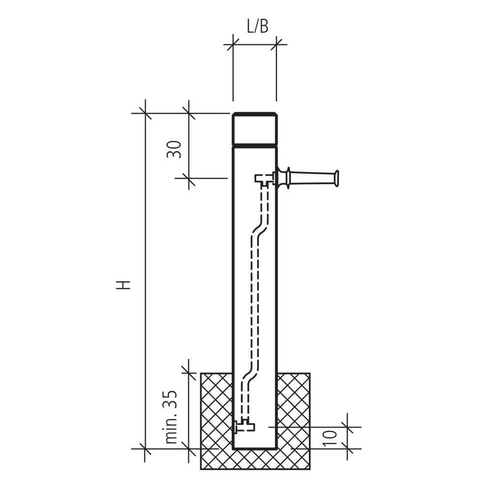 RESIDENZA® Brunnenstöcke
