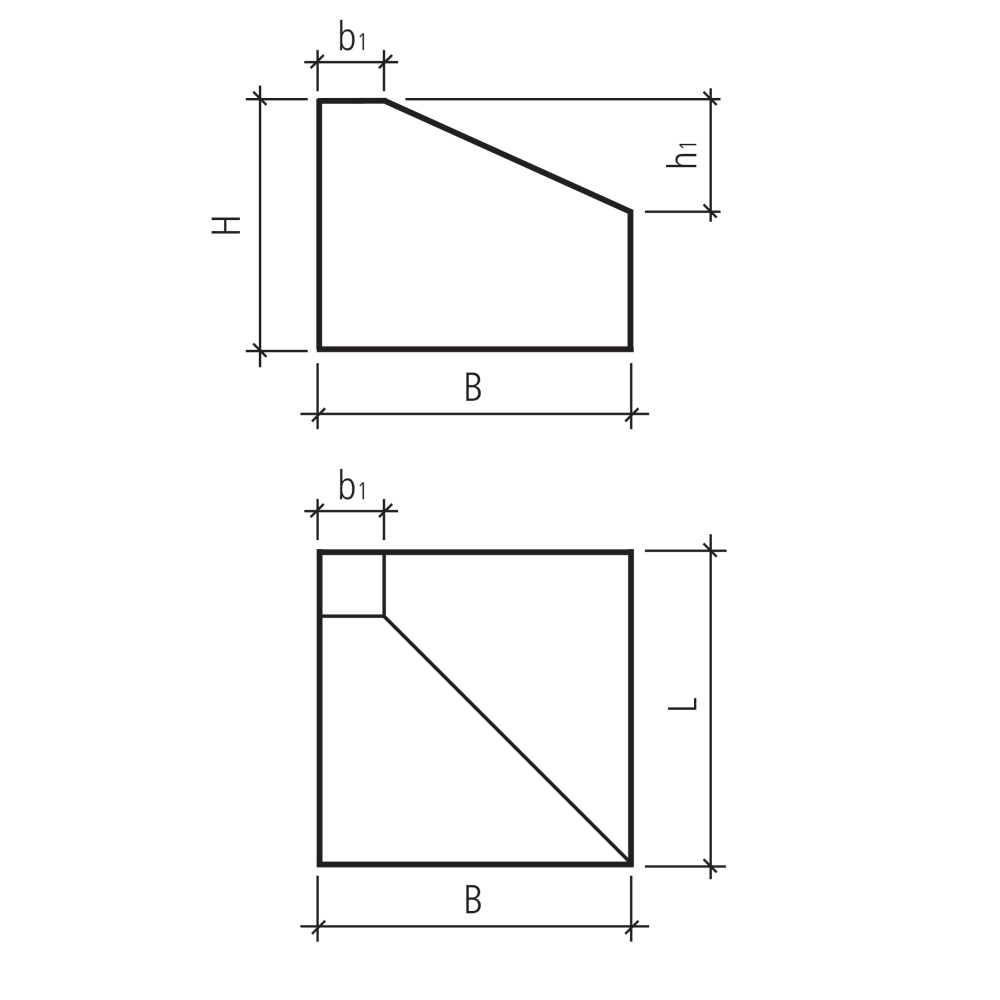 Inselecksteine mit Vorsatz