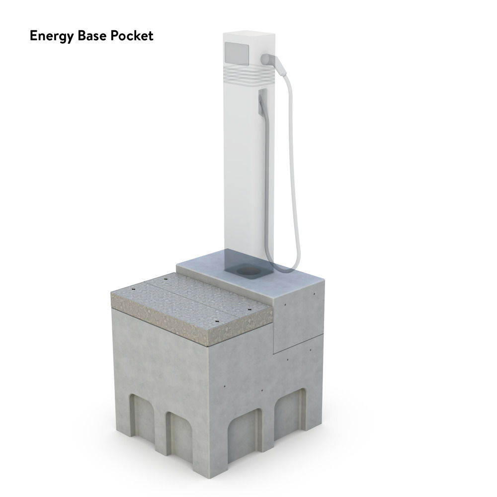 Kabelkeller für Elektroladestationen