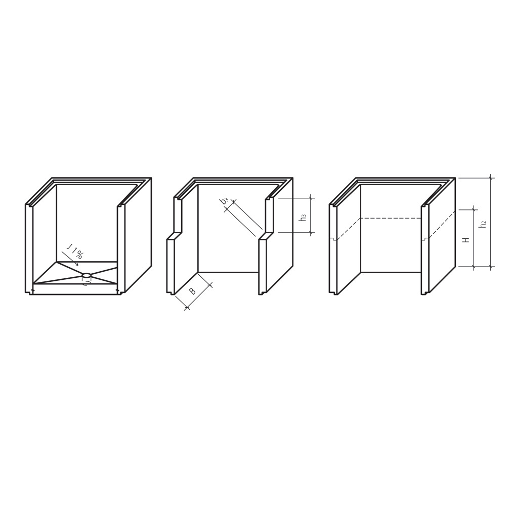 Lichtschächte Bearbeitungszuschläge
