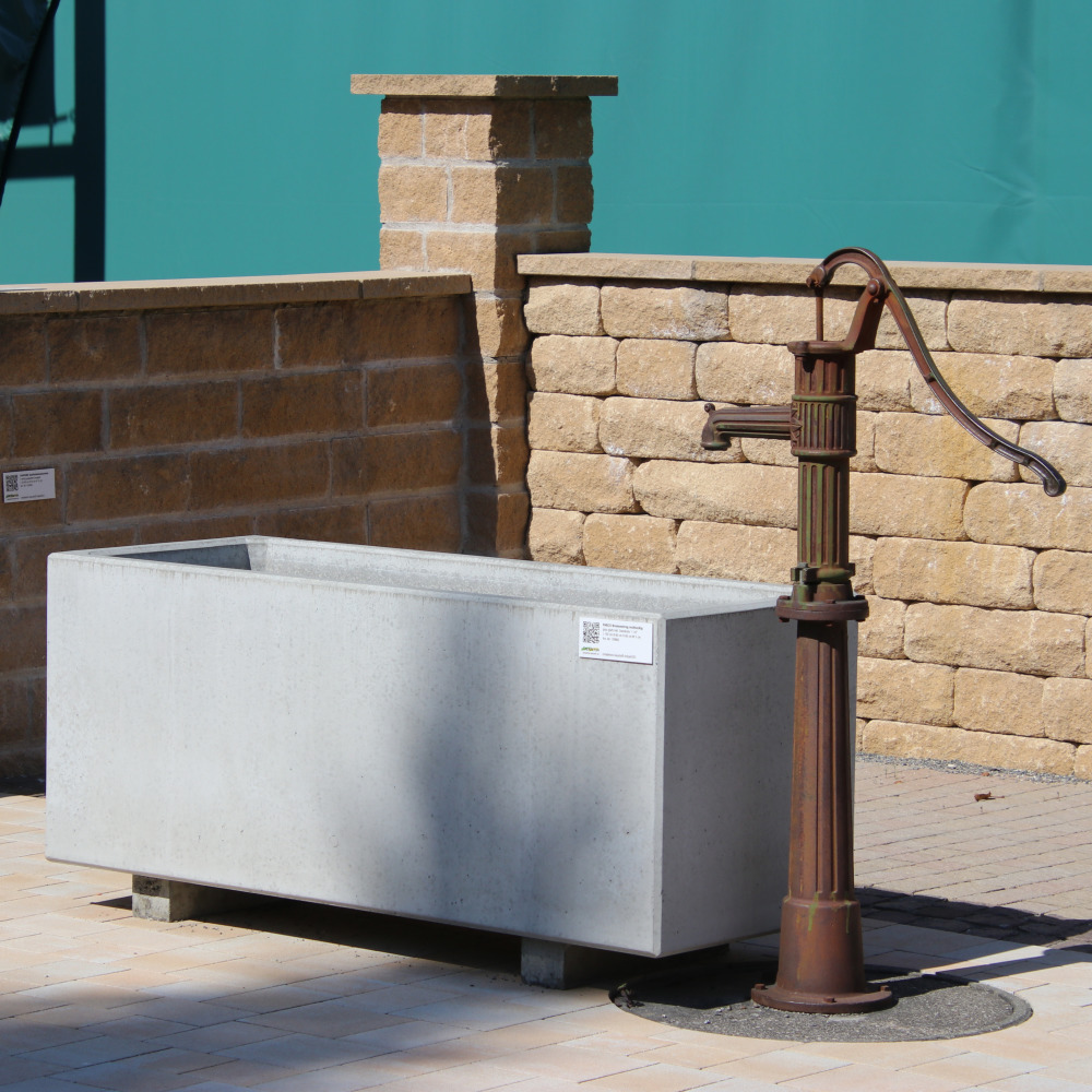 PARCO® Brunnentröge rechteckig glatt