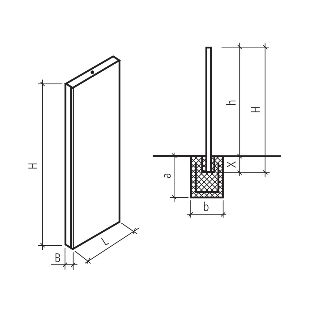 RESIDENZA® Betonlamellen
