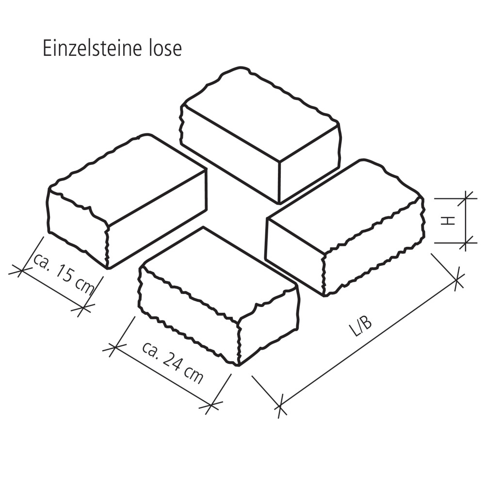 SANTURO® Pfeilersteine Yourself