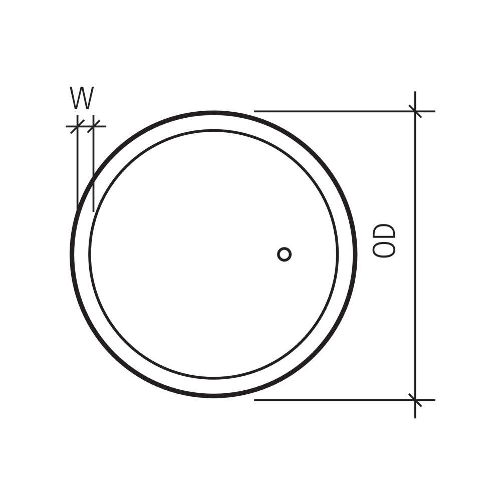 PARCO® Pflanzentröge rund