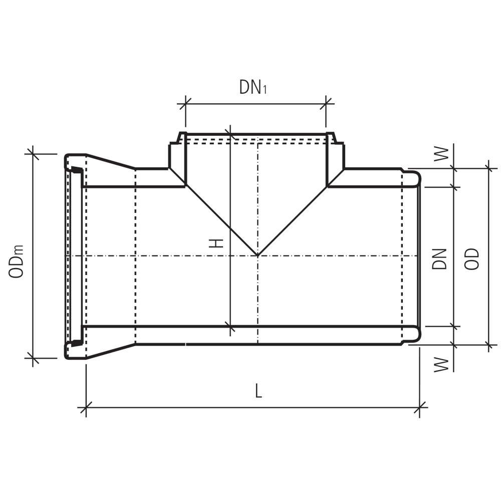CENTUB® Durchlaufschachtunterteile