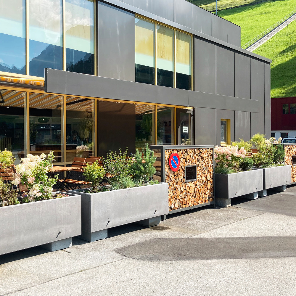 PARCO® Pflanzentröge glatt