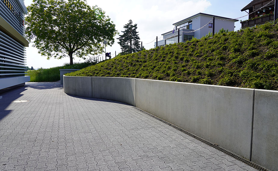 Wandscheiben aus Beton