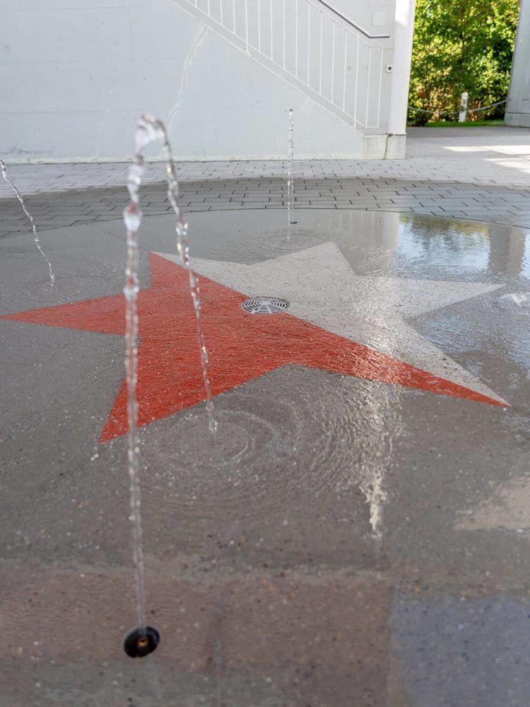 Brunnen mit Wappen Nottwil