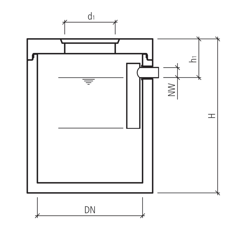 friwa®-sep Tauchwandsammler TWS