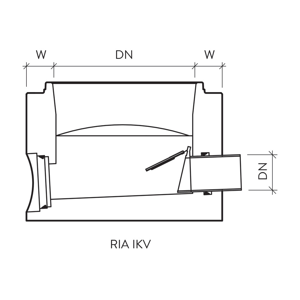 Bearbeitungszuschläge CENTUB® RIA Rückstauklappe