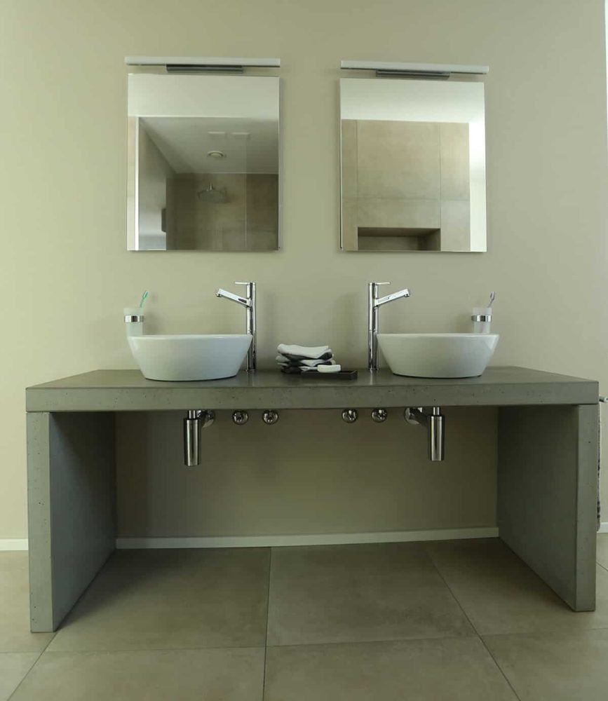 Betonwaschtisch Badezimmer