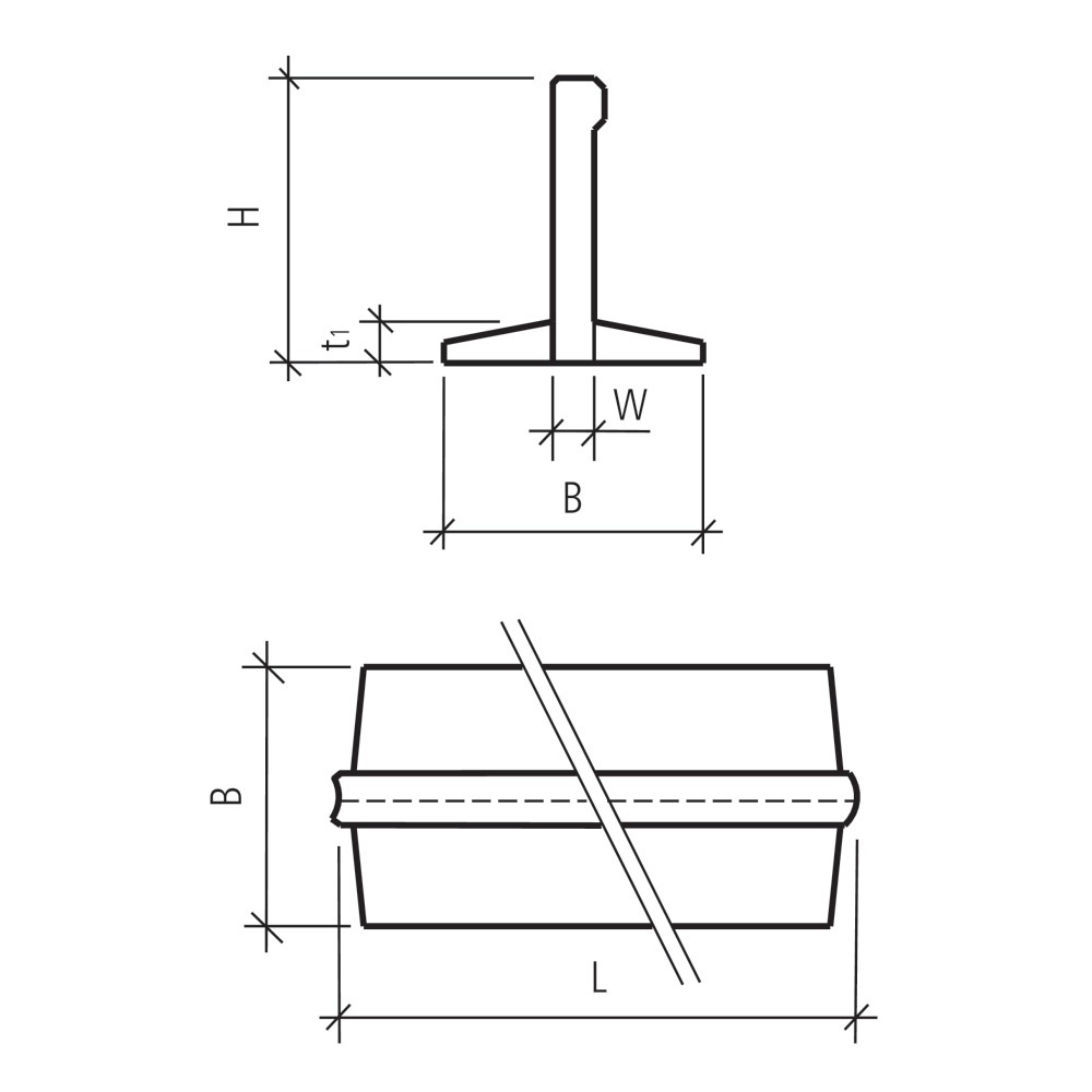 Amphibienleitsystemelemente