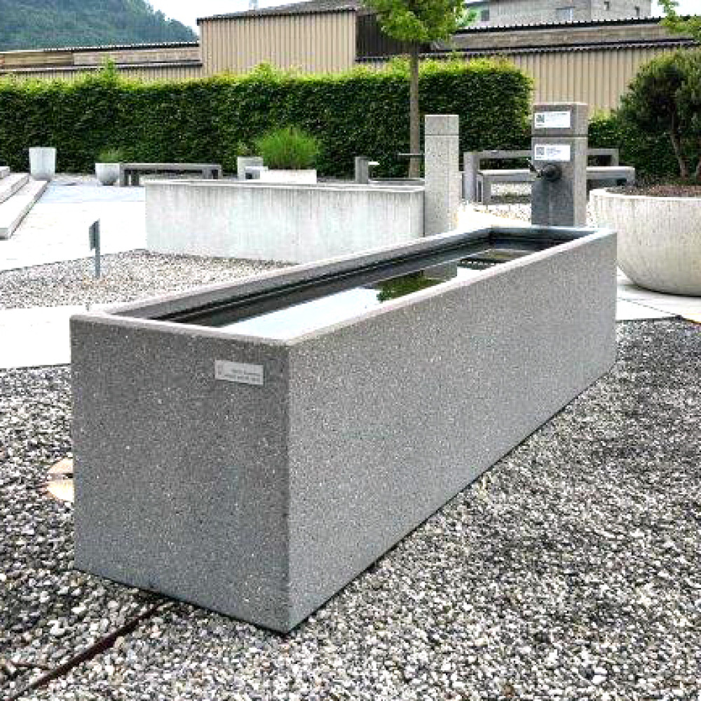 PARCO® Brunnentröge rechteckig gestrahlt