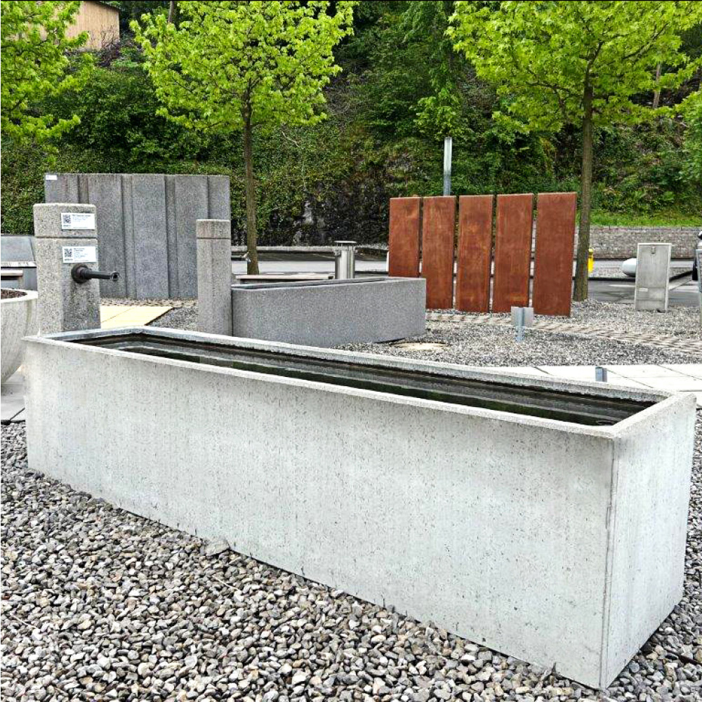 PARCO® Brunnentröge rechteckig glatt