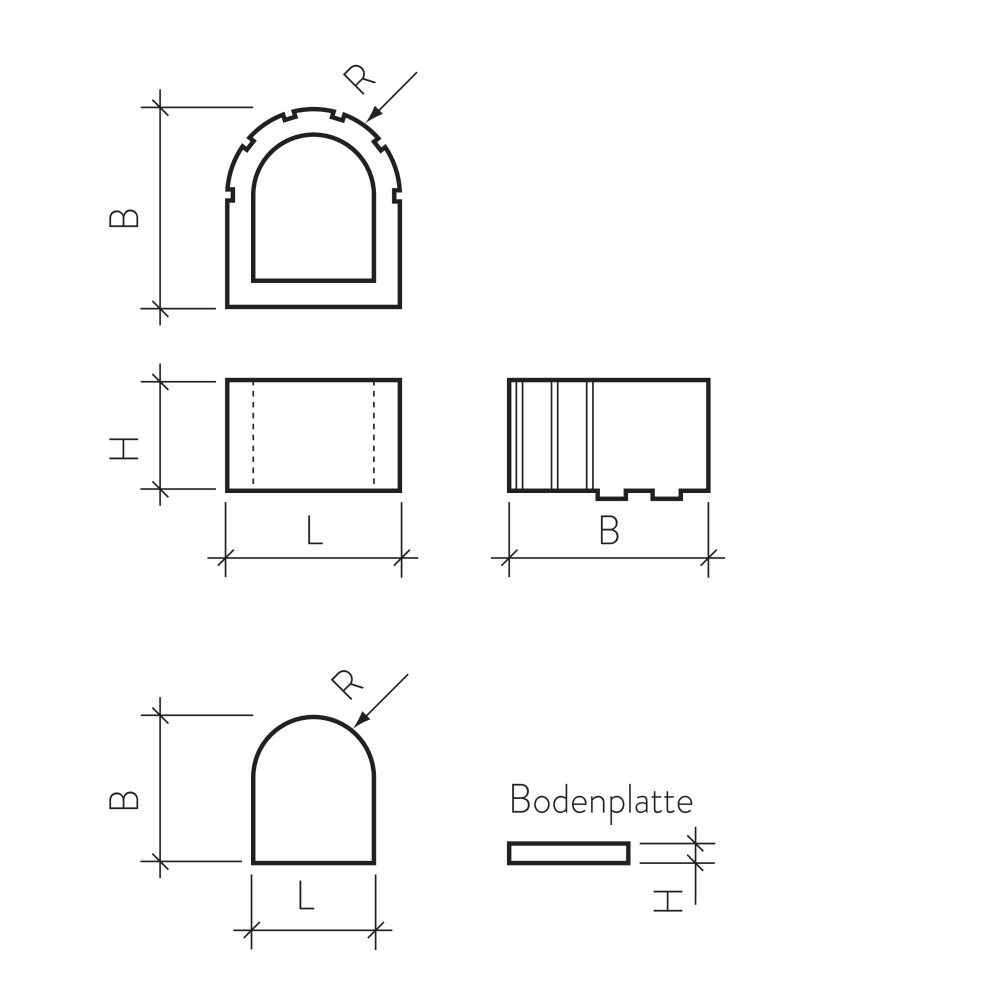MEGALITH Böschungssteine